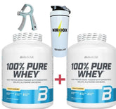 BioTech USA 100% Pure Whey Doppelpack 2x 2270g – Glutenfreies Whey Protein bei NirooX