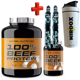 Scitec 100% Beef Protein 900g 1800g laktosefreies Eiweißpulver Muskelaufbau NirooX