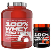 Scitec Nutrition Whey Protein Professional 2,35kg Creatine 300g Bundle Leucin Glutamin Enzyme Bonus