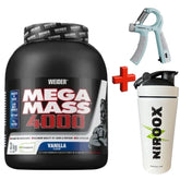 Weider Mega Mass 4000 / 2 x 3000g Dose Gainer Kohlenhydrate Eiweiß 6 Kg + Bonus - NirooX NutritionNirooX Nutrition