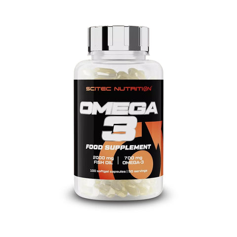 Scitec Nutrition Omega 3 100 Softgels EPA DHA Fischöl Herzgesundheit Regeneration NirooX
