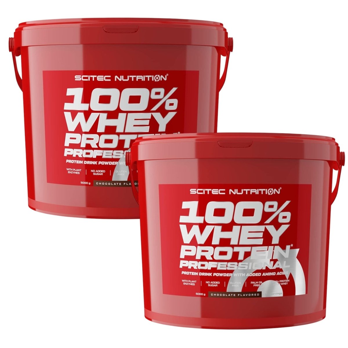 2x Scitec Nutrition 100% Whey Protein Professional 4kg (8kg total) - NirooX NutritionNirooX Nutrition