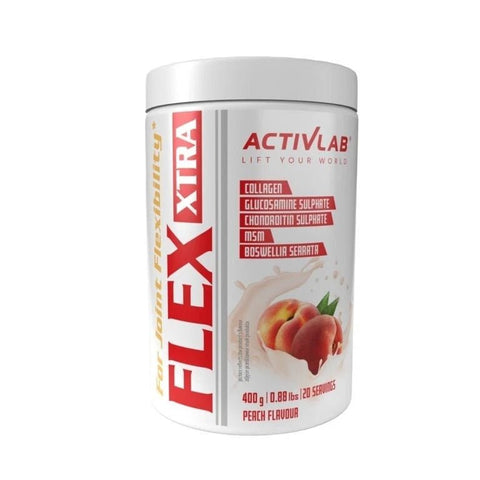 Activlab FLEX Xtra 400g Kollagen Glucosamin MSM Hyaluronsäure Vitamin C D3 - NirooX NutritionNirooX Nutrition