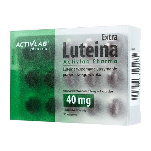 ActivLab Luteina Extra 30 kapsułek - NirooX NutritionNirooX Nutrition
