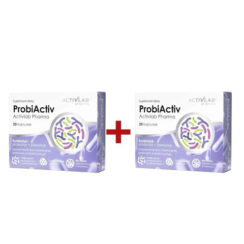 Activlab Pharma ProbiActiv Synbiotikum - 2 x 20 Kapseln- 40 Kaps. - NirooX NutritionNirooX Nutrition