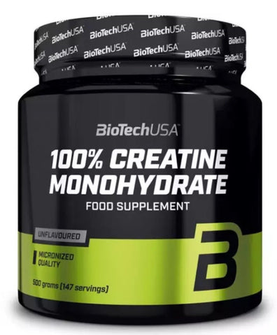 BioTech USA Kreatin Monohydrat 10x 500g 5kg Großpackung mikronisiert Muskelaufbau NirooX