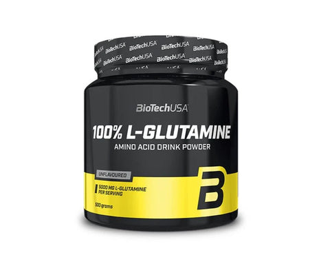 Biotech USA 100% L - Glutamine – 500g | Reines Glutamin Pulver - NirooX NutritionNirooX Nutrition