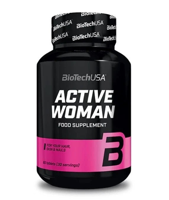 BioTech USA Active Woman – 60 Tabletten | Multivitamin für aktive Frauen - NirooX NutritionNirooX Nutrition