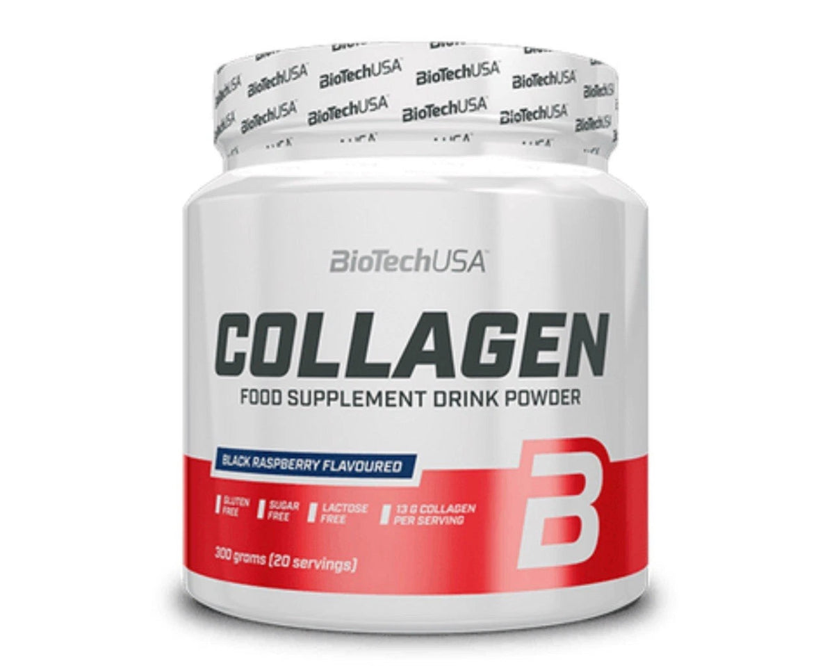 Biotech USA Collagen – 300g | Mit Hyaluronsäure & Vitamin C - NirooX NutritionNirooX Nutrition