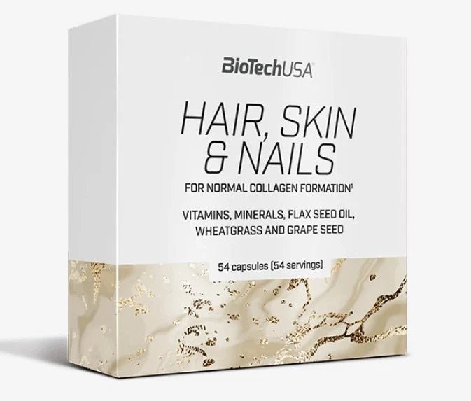 BioTech USA Hair, Skin & Nails – 54 Kapseln | Haare, Haut & Nägel - NirooX NutritionNirooX Nutrition