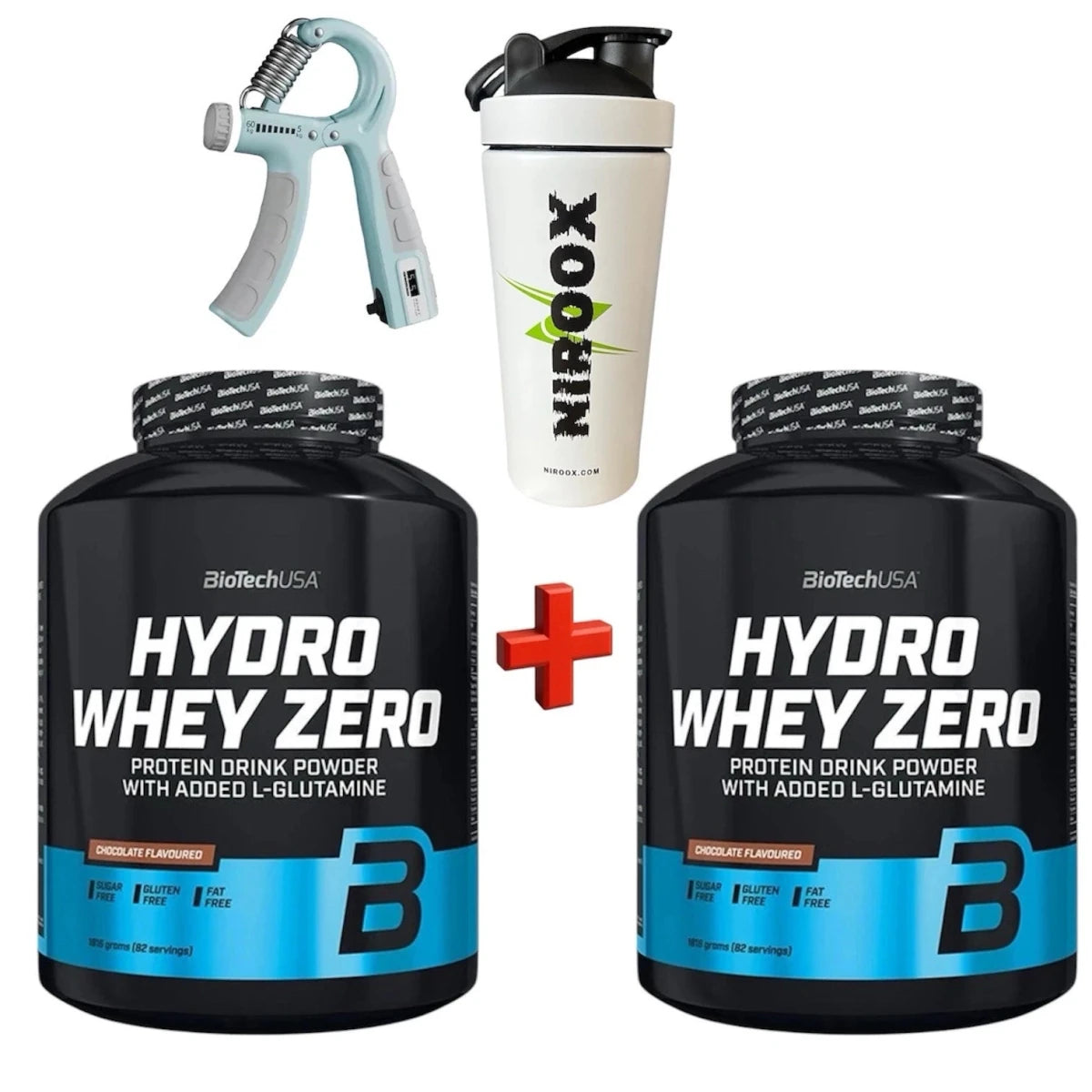 Biotech USA Hydro Whey Zero 2 x 1816g Muskelaufbau / 2 x Dosen + Bonus - NirooX NutritionNirooX Nutrition