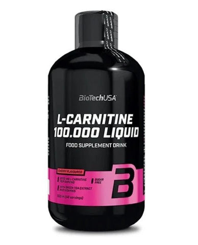 BioTech USA L - Carnitine 100.000 – 500ml | 2000mg L - Carnitin pro Portion - NirooX NutritionNirooX Nutrition