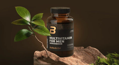 BioTech USA Multivitamin For Men – 60 Tabletten | Organic Sources - NirooX NutritionNirooX Nutrition