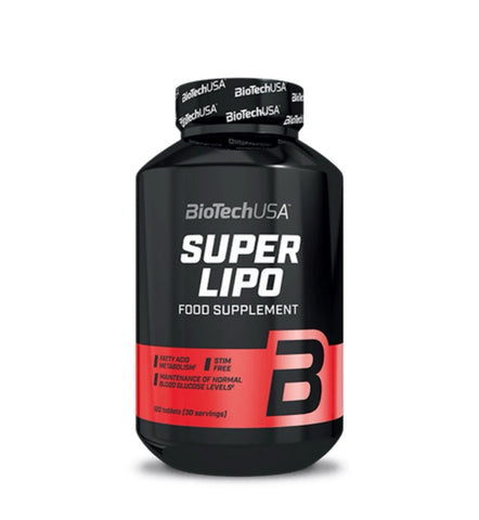 BioTech USA Super Lipo – 120 Tabletten | Stoffwechsel Koffeinfrei - NirooX NutritionNirooX Nutrition