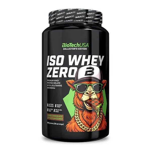 BioTechUSA Iso Whey Zero Collector&039;s Edition Dubai Chocolate 908g 36 Servings - NirooX NutritionBioTech USA