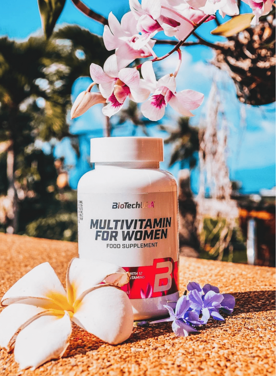BioTechUSA Multivitamin for Women | 4 - Monats - Vorrat Doppelpack | 120 Tabletten - NirooX NutritionNirooX