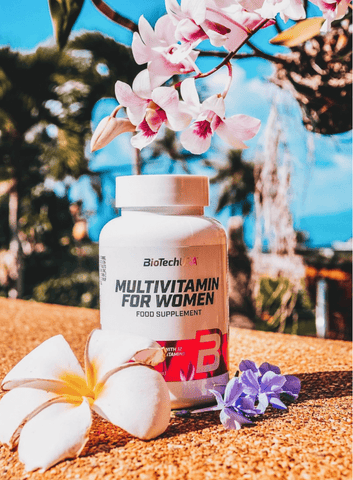BioTechUSA Multivitamin for Women | 4 - Monats - Vorrat Doppelpack | 120 Tabletten - NirooX NutritionNirooX