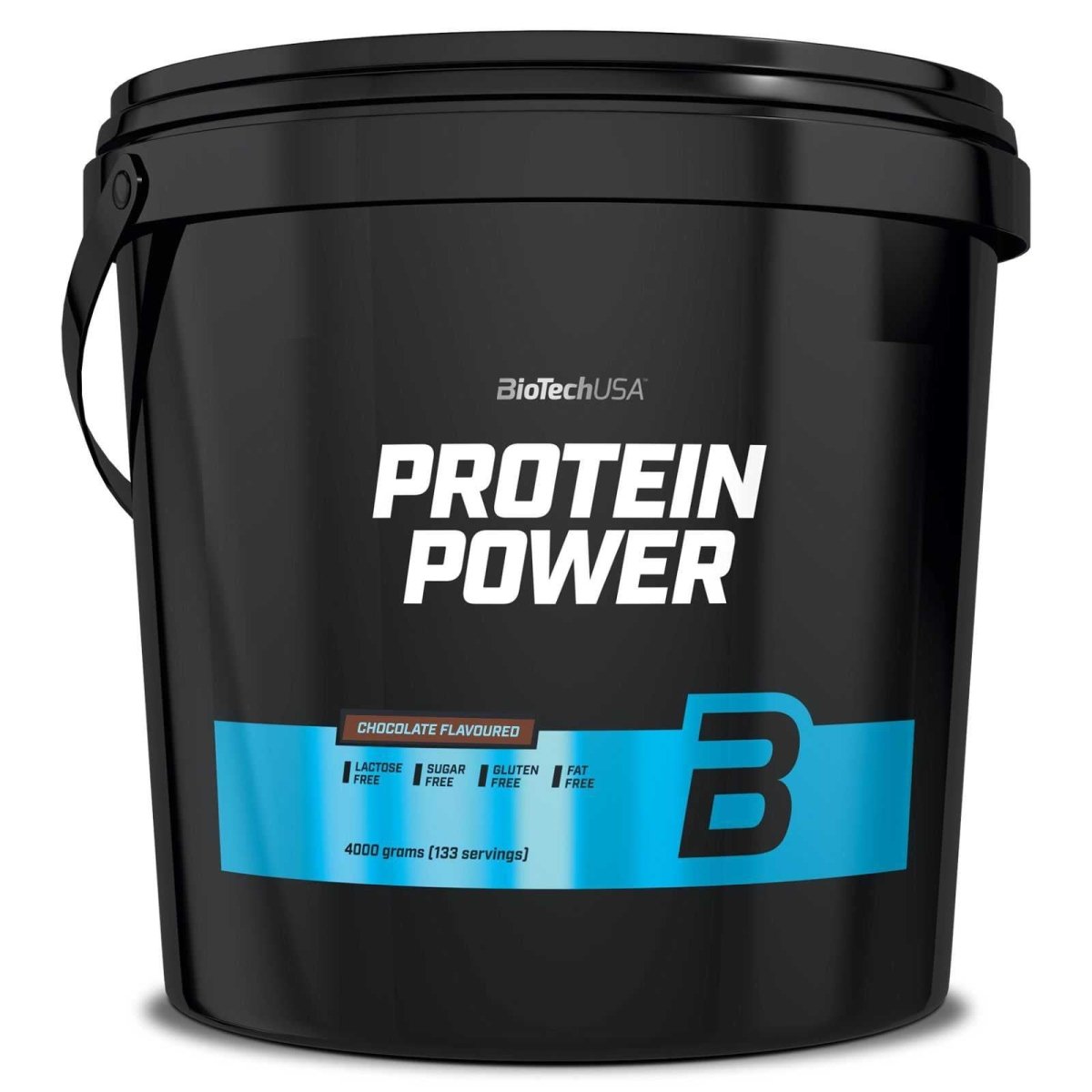 BioTech USA Protein Power 4000g Soja-Isolat Creatin 300g veganes Protein Bundle NirooX