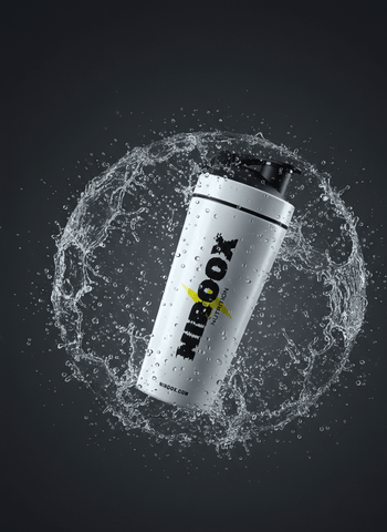 Edelstahl Shaker 750ml | NirooX Proteinshaker mit Sieb - NirooX NutritionNirooX