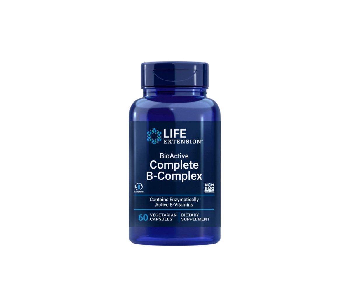 Life Extension BioActive Complete B - Complex 60 Kapseln | B - Vitamine - NirooX NutritionNirooX Nutrition