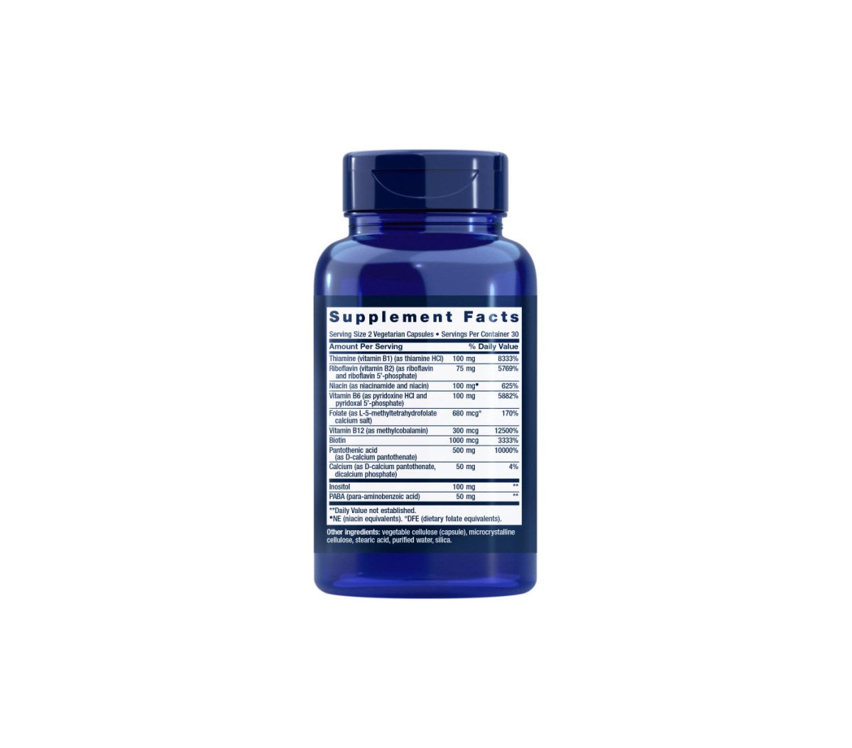 Life Extension BioActive Complete B - Complex 60 Kapseln | B - Vitamine - NirooX NutritionNirooX Nutrition