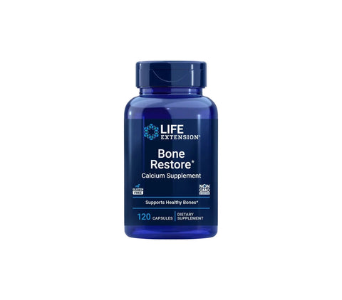 LIFE EXTENSION BONE RESTORE Vitamin K2 Kalzium 120 Kapseln/ 2 x 120 Kapseln/240k - NirooX NutritionNirooX Nutrition