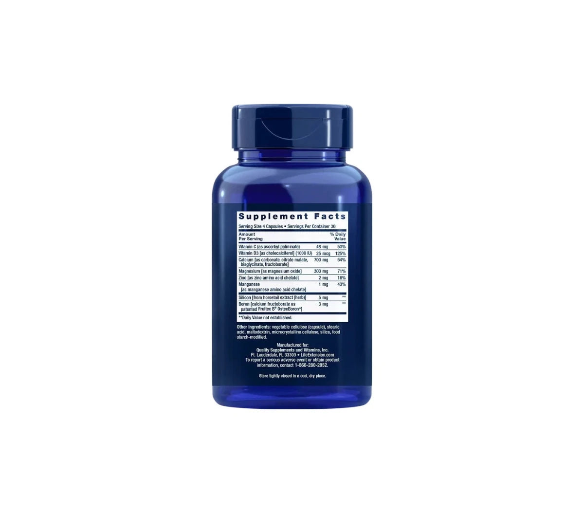 LIFE EXTENSION BONE RESTORE Vitamin K2 Kalzium 120 Kapseln/ 3x 120 Kapseln/360k - NirooX NutritionNirooX Nutrition