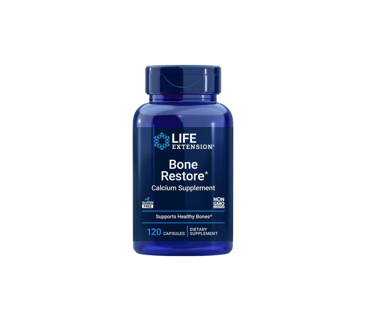 LIFE EXTENSION BONE RESTORE Vitamin K2 Kalzium 120 Kapseln/ 3x 120 Kapseln/360k - NirooX NutritionNirooX Nutrition