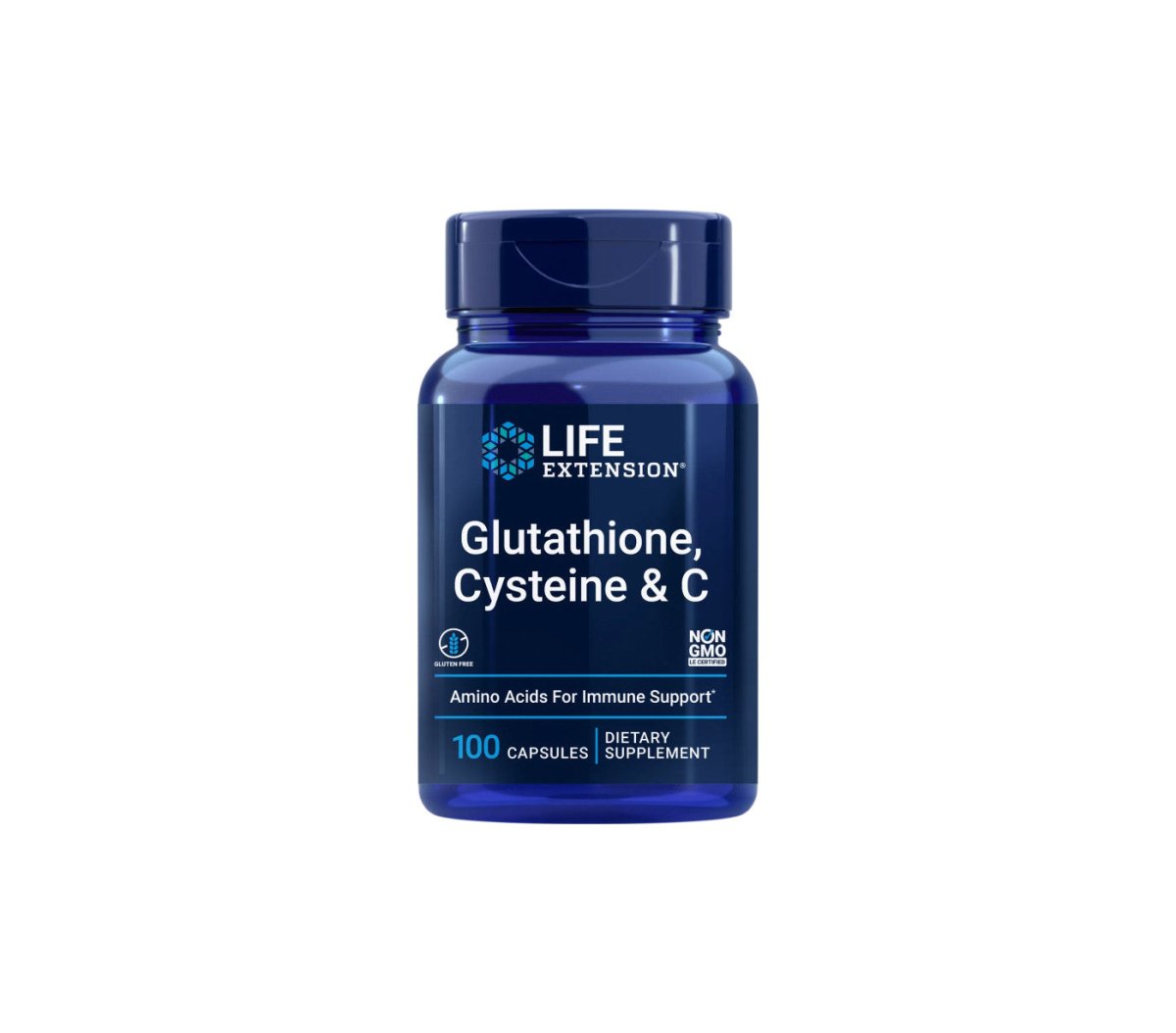 Life Extension Glutathione Cysteine & C 100 Kapseln | Antioxidans - NirooX NutritionNirooX Nutrition