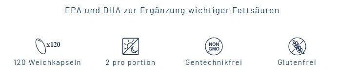 Life Extension, Mega EPA/DHA, 120 glutenfreie Softgels, 120 Stück (1er Pack) - NirooX NutritionNirooX Nutrition