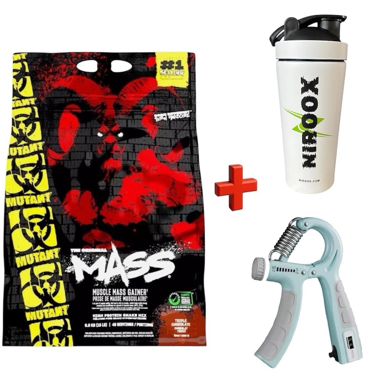 Mutant Mass 6800g Beutel Weight Gainer Kohlenhydrate Eiweiß - NirooX NutritionMutant
