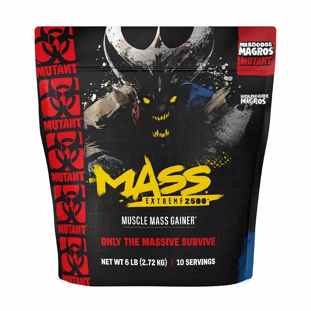 Mutant Mass EXTREME 2500 2720g Beutel Weight Gainer Eiweiß + Creatine 300gr - NirooX NutritionNirooX Nutrition