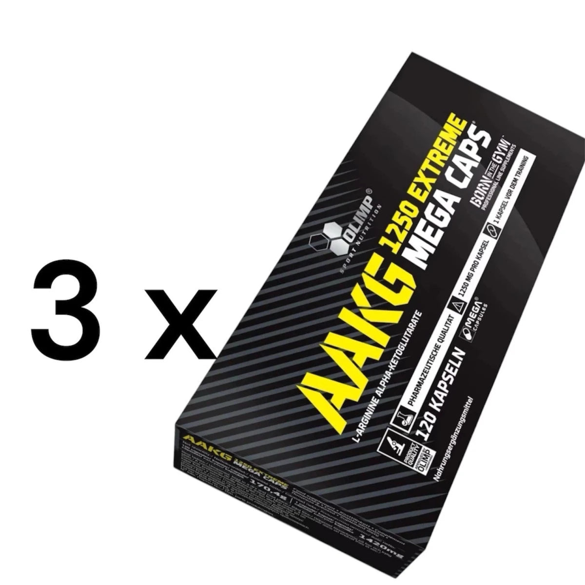 Olimp AAKG 1250 Extreme Mega Caps - 3 X 120 Kapseln - NirooX NutritionNirooX Nutrition