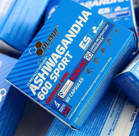 Olimp Ashwagandha 600 Sport – 60 Kapseln | 600mg Ashwagandha - Extrakt - NirooX NutritionNirooX Nutrition