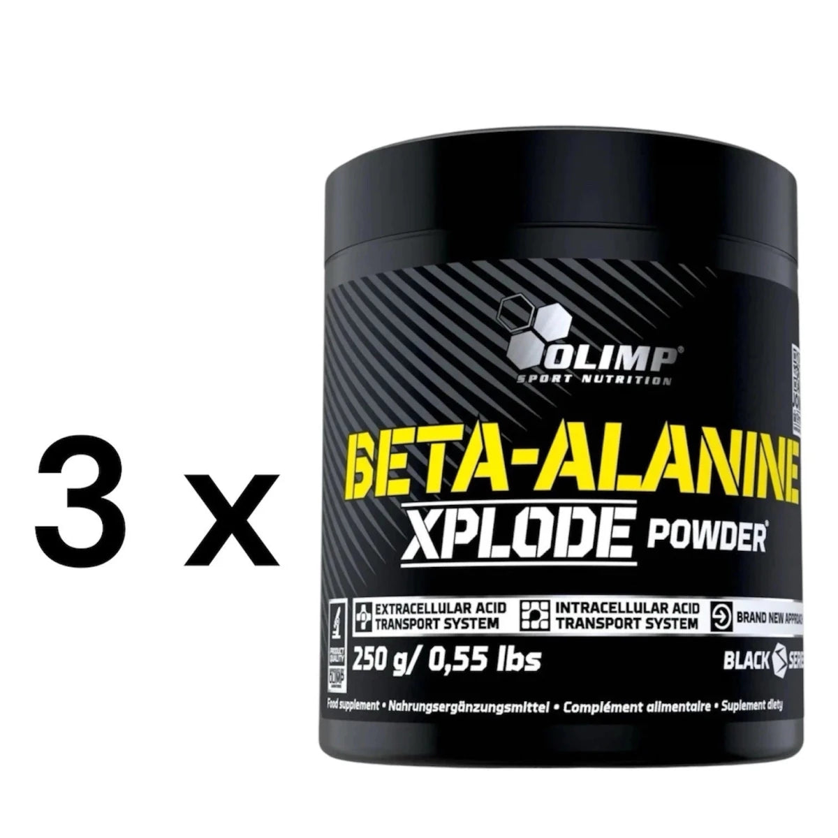 Olimp Beta Alanine Xplode Powder 3 x 250 g Ausdauer Steigerung Sport/ 750 gramm - NirooX NutritionNirooX Nutrition