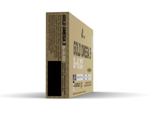 Olimp Gold Omega 3 D3+K2 Sport Edition Kapseln - 3 x 60 Kapseln / 180 Kapseln - NirooX NutritionNirooX Nutrition