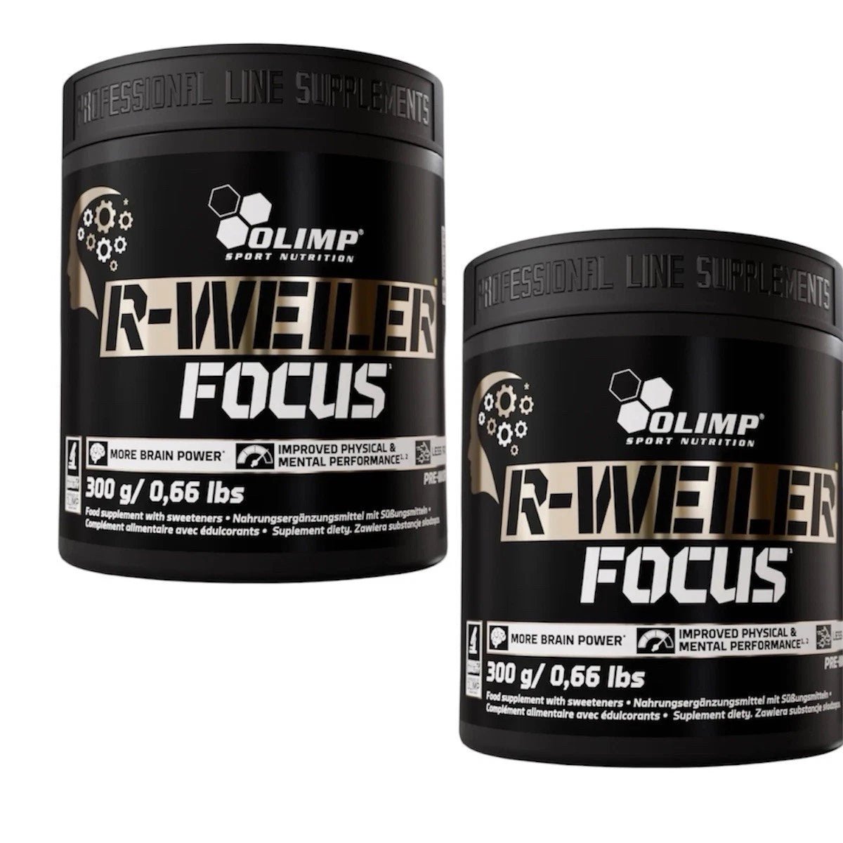 OLIMP R - WEILER FOCUS 300G Nootropikum Konzentration / 2 PCS / 2 x 300gr - NirooX NutritionNirooX Nutrition