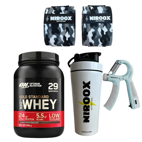 Optimum Nutrition Gold Standard 100% Molke Protein 900 gramm +Bonus - NirooX NutritionNirooX Nutrition