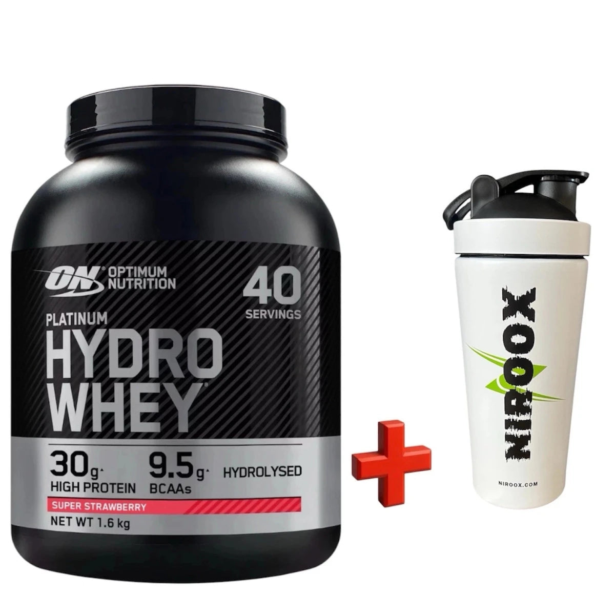 Optimum Nutrition Platinum Hydro Whey, 1600 g Dose + Bonus - NirooX NutritionNirooX Nutrition