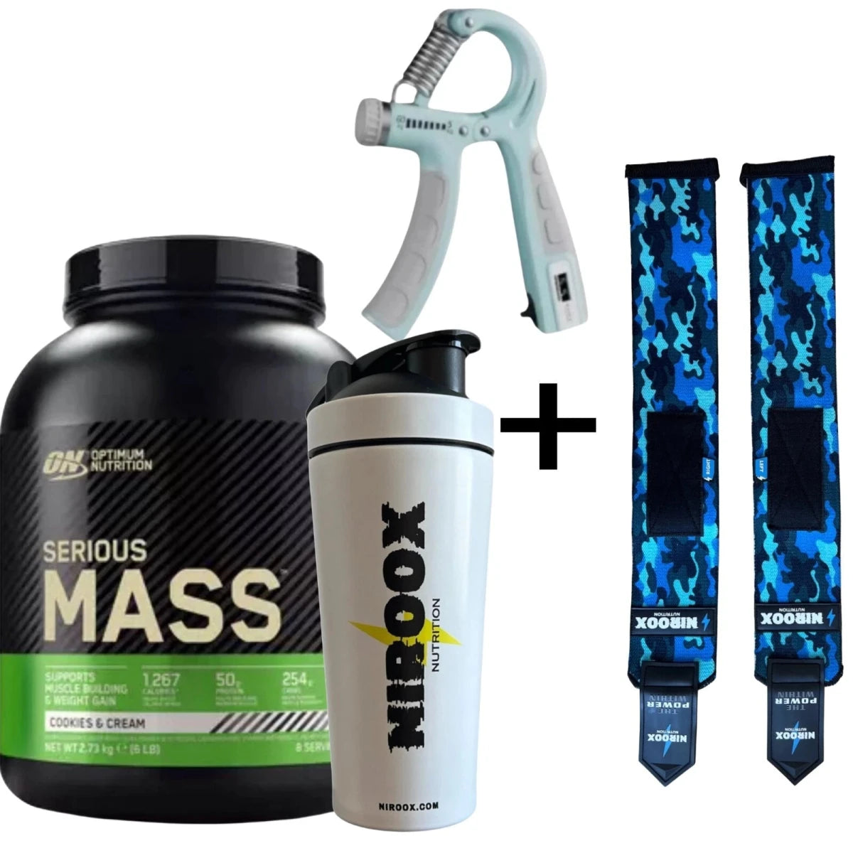 Optimum Nutrition Serious Mass Weight Gainer Protein Dose 2727 gr / 2 x 2727 gr - NirooX NutritionNirooX Nutrition