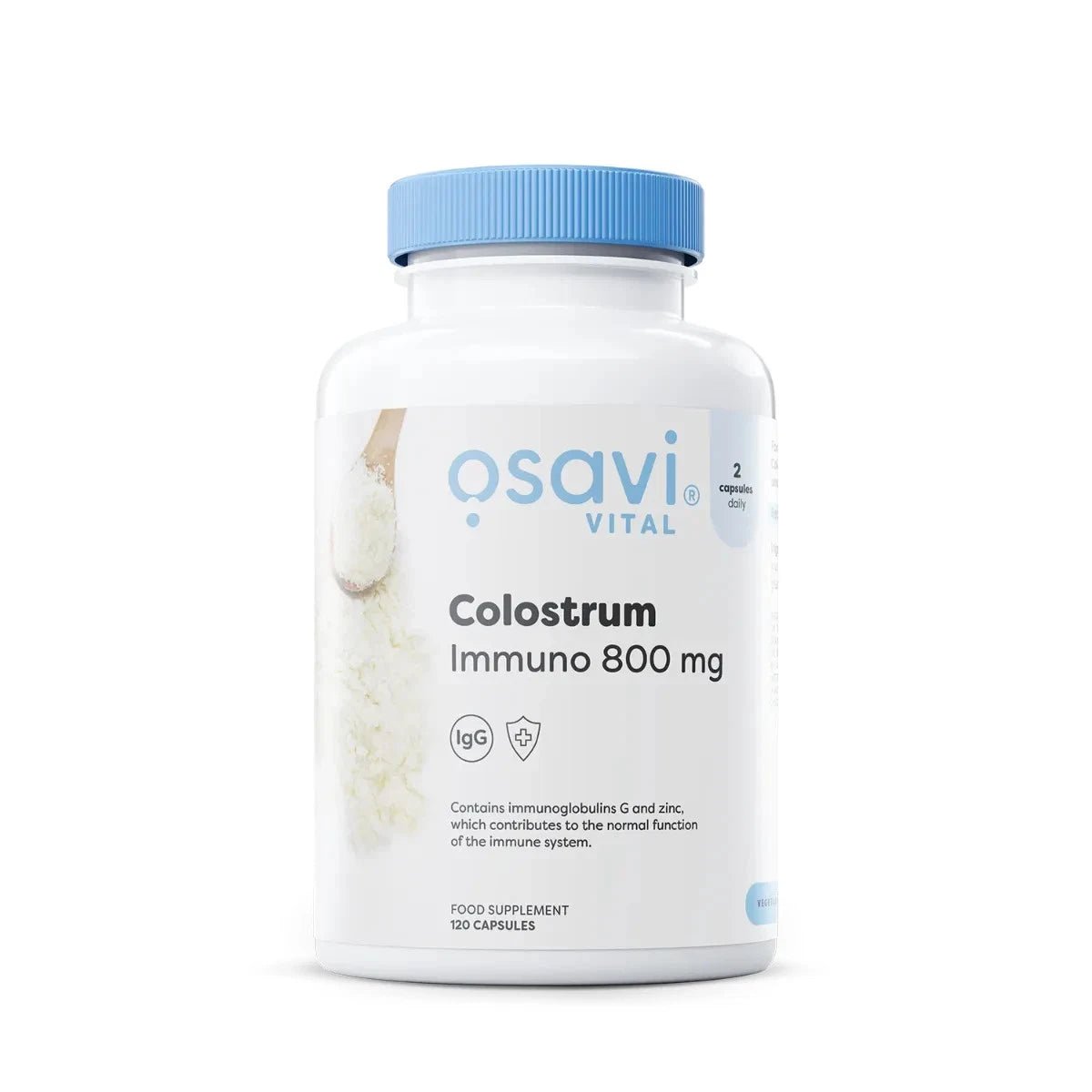 Osavi Colostrum Immuno 800 mg, 60 Kapseln – Immunglobuline IgG & Zink | Immunsystem Stärken - NirooX NutritionNirooX Nutrition