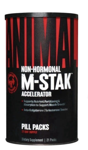 Universal Nutrition Animal M-Stak 21 Packs natürlicher Testosteron Booster Muskelaufbau NirooX