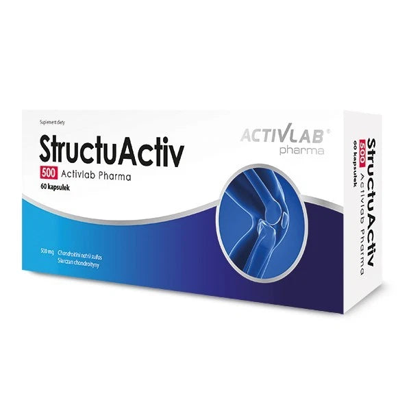 Activlab StructuActiv 500 60 Kapseln Gelenke Glucosamin Chondroitin Kollagen Kraftsport NirooX