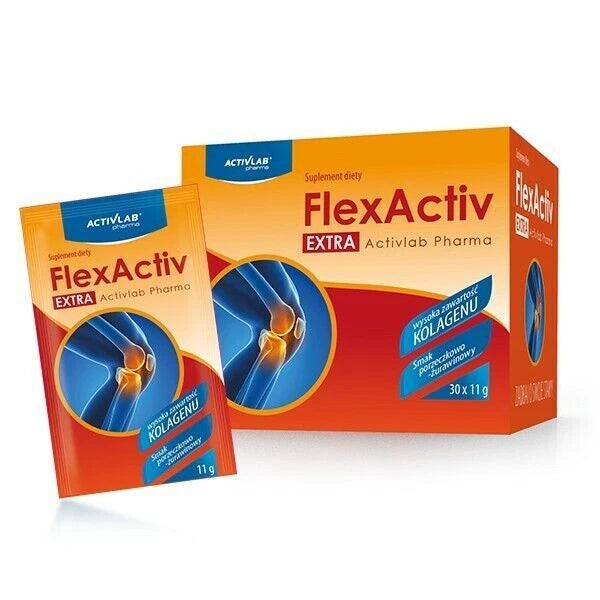Activlab FlexActive Kollagen Hydrolysat 30 Beutel Vitamin C Gelenke Haut Bindegewebe NirooX