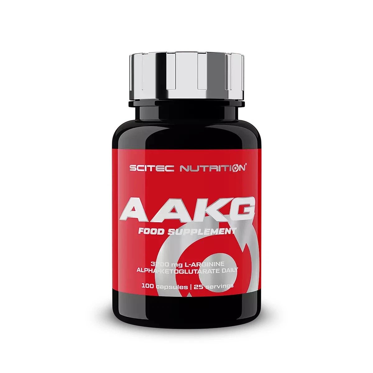 SCITEC AAKG 100 Kapseln - L-Arginin Stickstoffmono<wbr/>xid Muskeln Pumpe Wachstum - NirooX NutritionScitec Nutrition