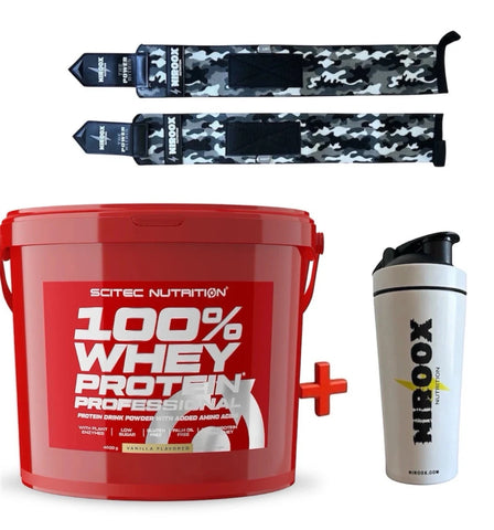 Scitec Nutrition 100% Whey Protein - 4kg + Bonus - NirooX NutritionNirooX Nutrition