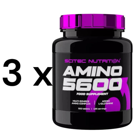 Scitec Nutrition Amino 5600 500 Tabletten Aminosäure/ 3x 500 tab. /1500 tab - NirooX NutritionNirooX Nutrition