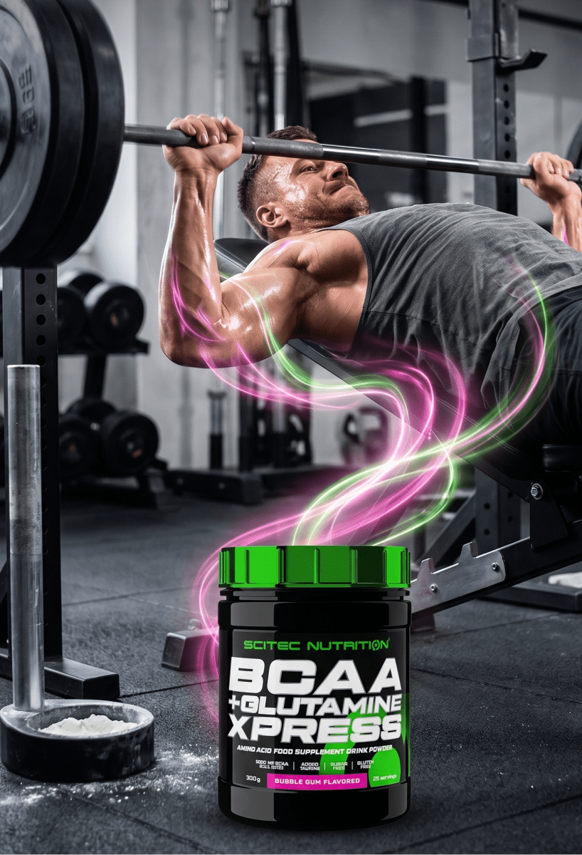 Scitec Nutrition BCAA + Glutamine Xpress 300g | Aminosäuren Muskelaufbau & Regeneration - NirooX NutritionNirooX Nutrition