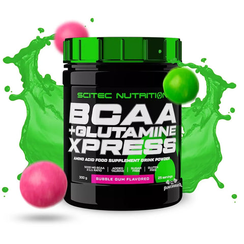 Scitec Nutrition BCAA + Glutamine Xpress 300g | Aminosäuren Muskelaufbau & Regeneration - NirooX NutritionNirooX Nutrition