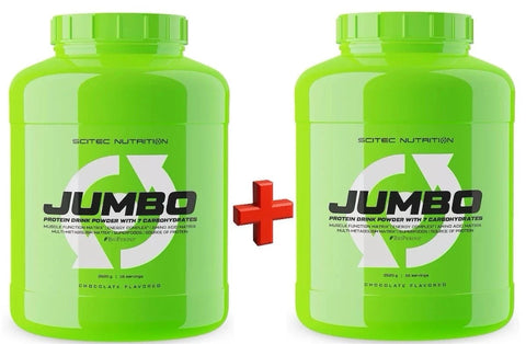 Scitec Nutrition Jumbo – 2x 3520g + Bonus | Mass Gainer hochkalorisch - NirooX NutritionNirooX Nutrition